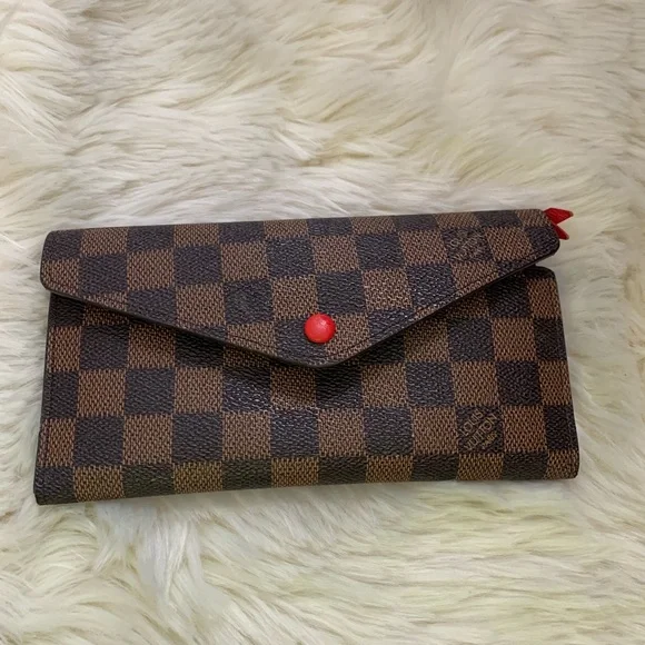 Louis Vuitton DAMIER EBENE JOSEPHINE WALLET - Picture 2 of 8